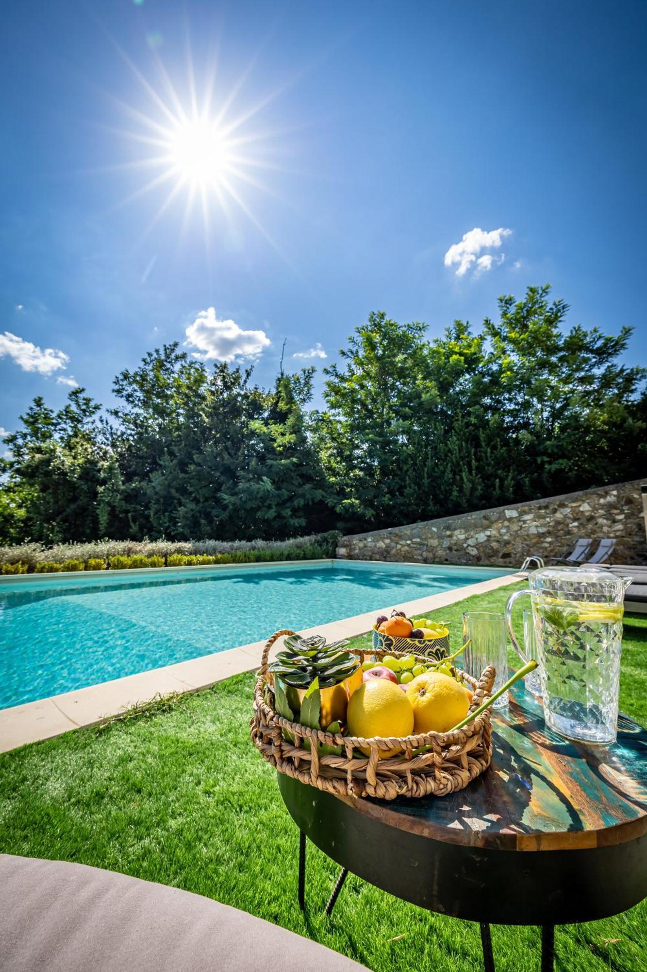 Luxury Villa Tolomei Gucci With Spa Сан-Якопо-аль-Джироне Екстер'єр фото