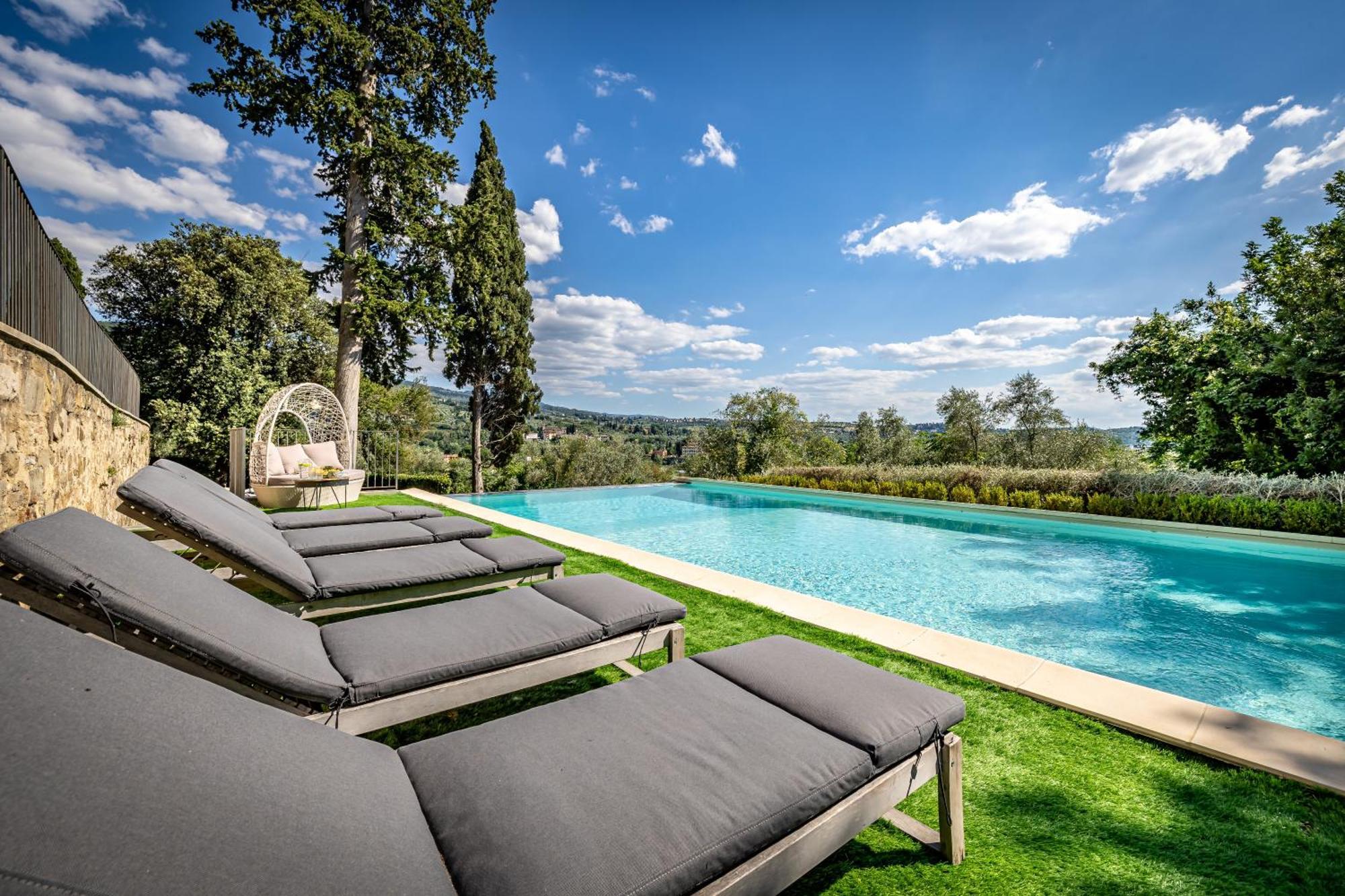 Luxury Villa Tolomei Gucci With Spa Сан-Якопо-аль-Джироне Екстер'єр фото
