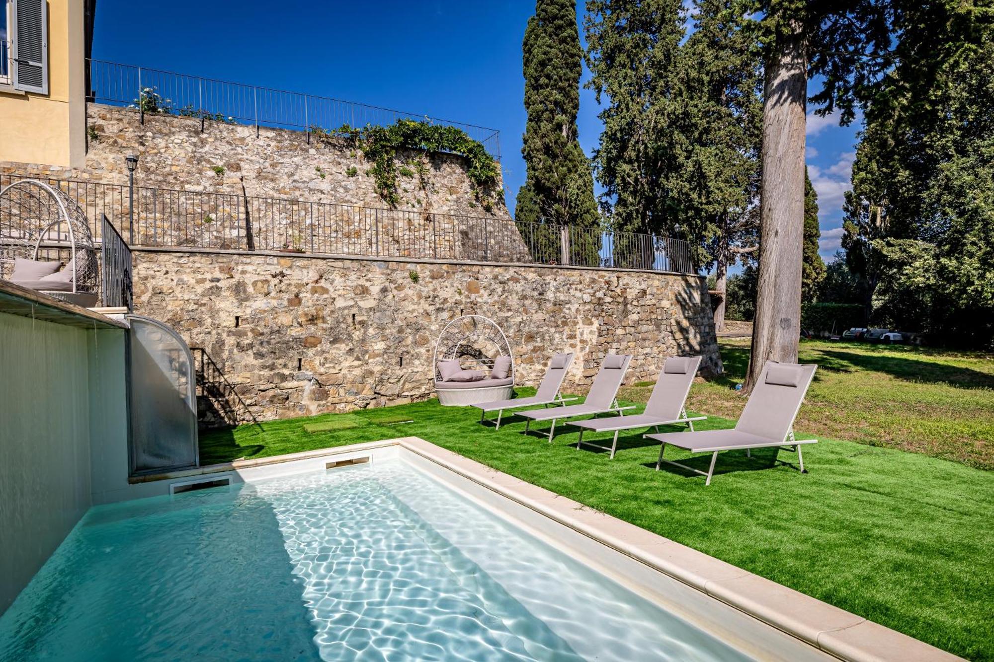 Luxury Villa Tolomei Gucci With Spa Сан-Якопо-аль-Джироне Екстер'єр фото