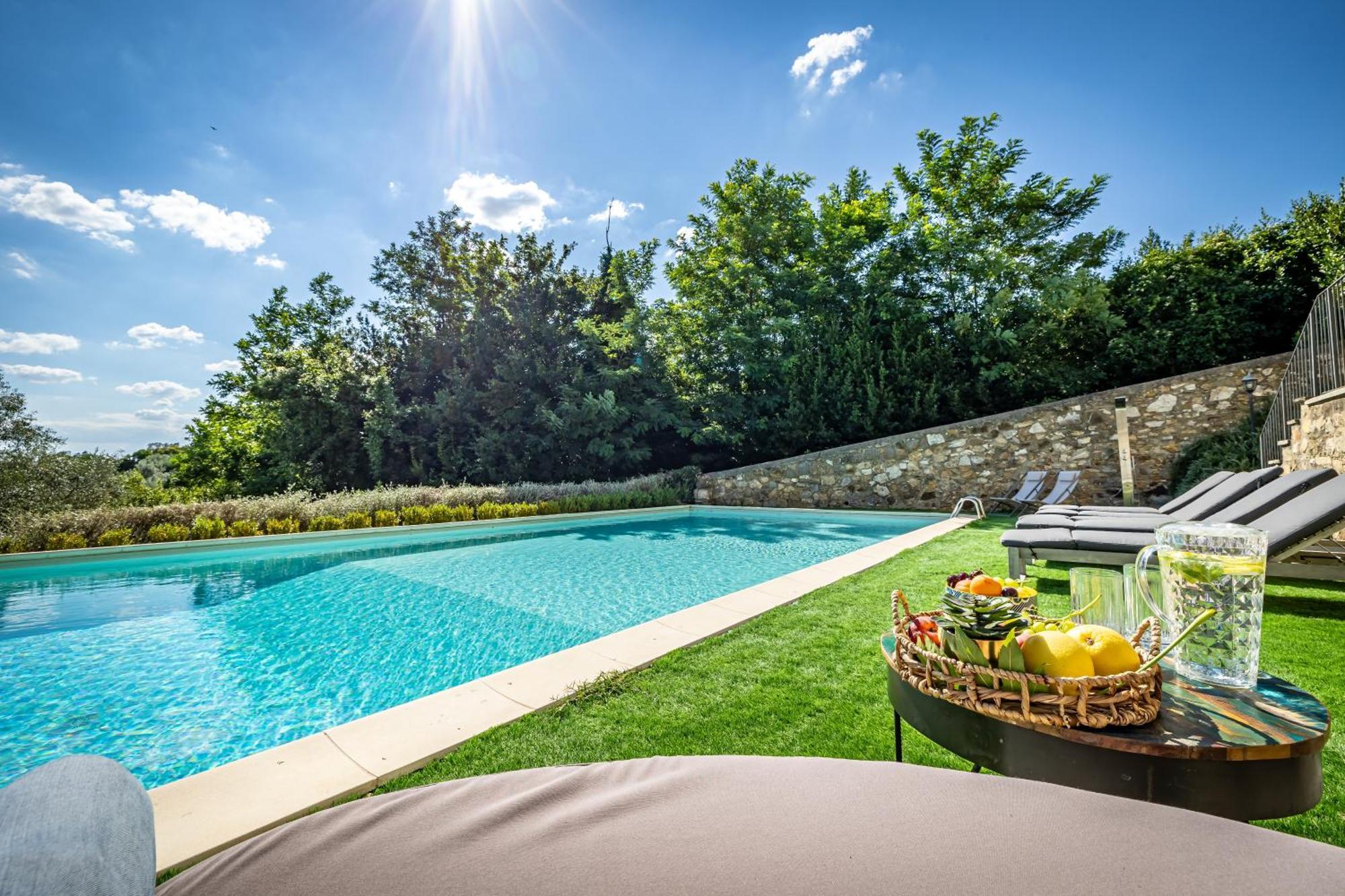 Luxury Villa Tolomei Gucci With Spa Сан-Якопо-аль-Джироне Екстер'єр фото