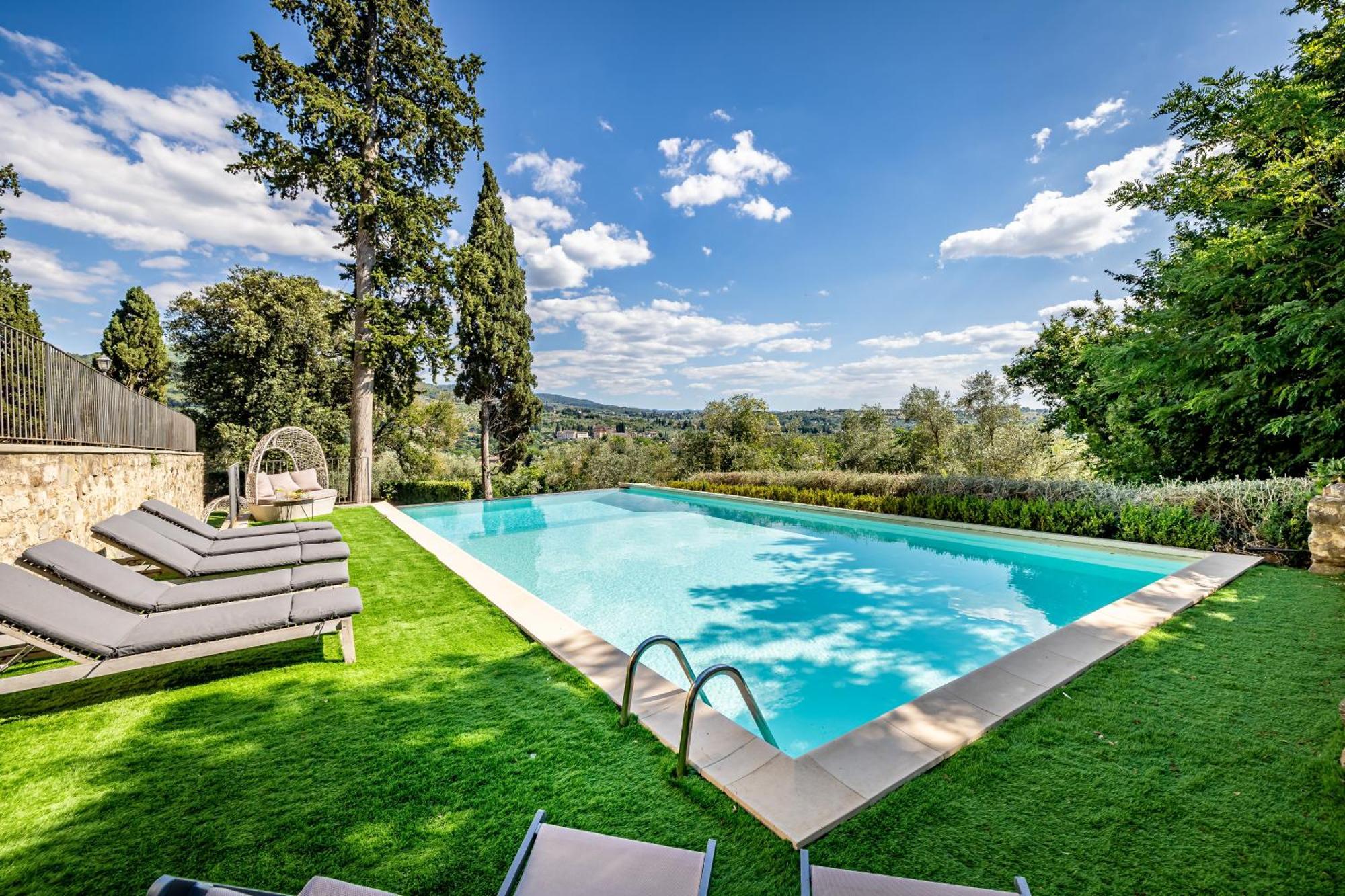 Luxury Villa Tolomei Gucci With Spa Сан-Якопо-аль-Джироне Екстер'єр фото